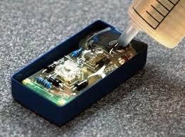 808AB-T透明环氧树脂灌封胶 LED灯饰模组显示屏灌封胶电子电器 光电元件灌封料